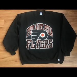 Vintage 90s Philadelphia flyers Sweatshirt Mens XL
